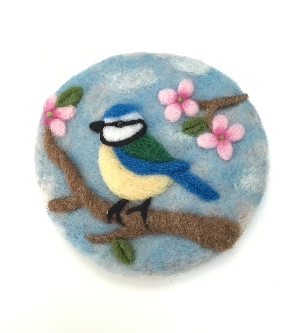 \u00a322 Needlefelt a Blue tit picture