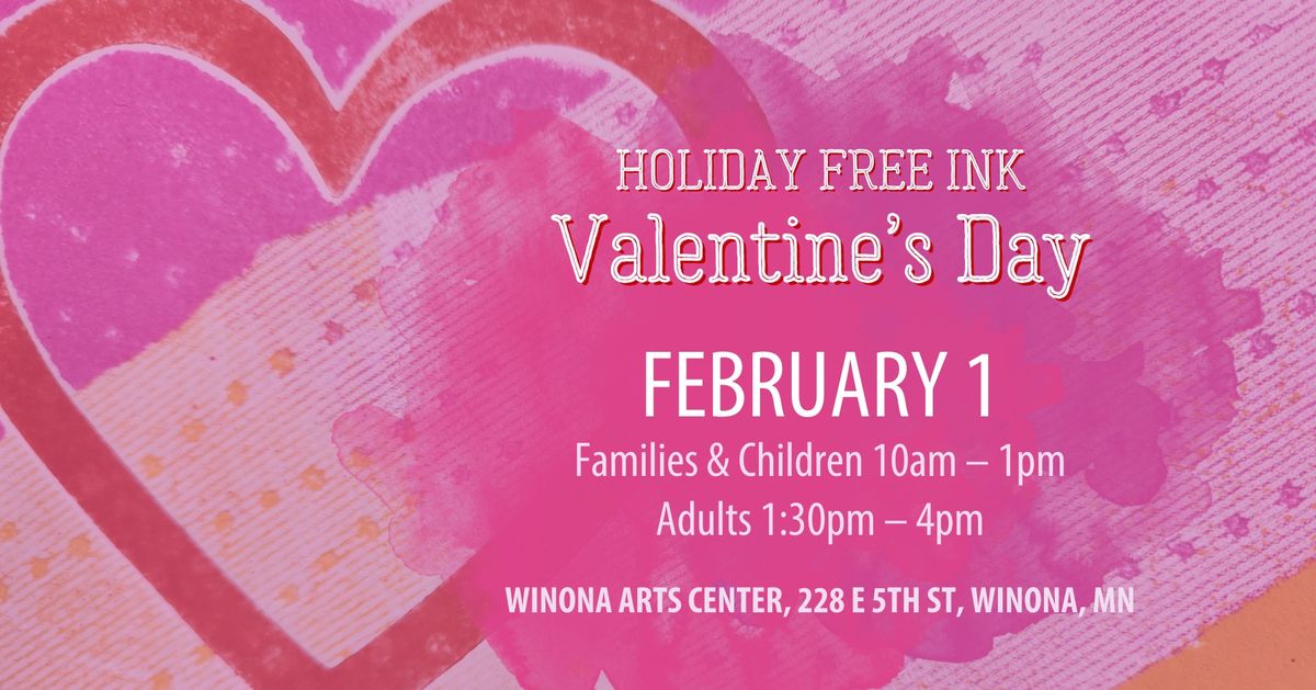 Holiday Free Ink: Valentine's Day