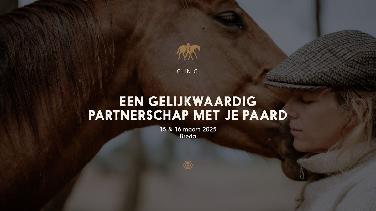 Clinic: een gelijkwaardige relatie met je paard