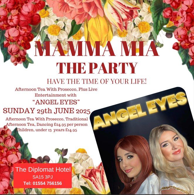 MAMMA MIA ABBA PARTY AFTERNOON TEA