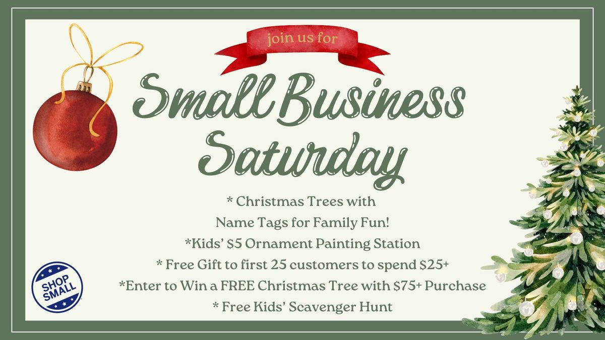 Small Business Saturday