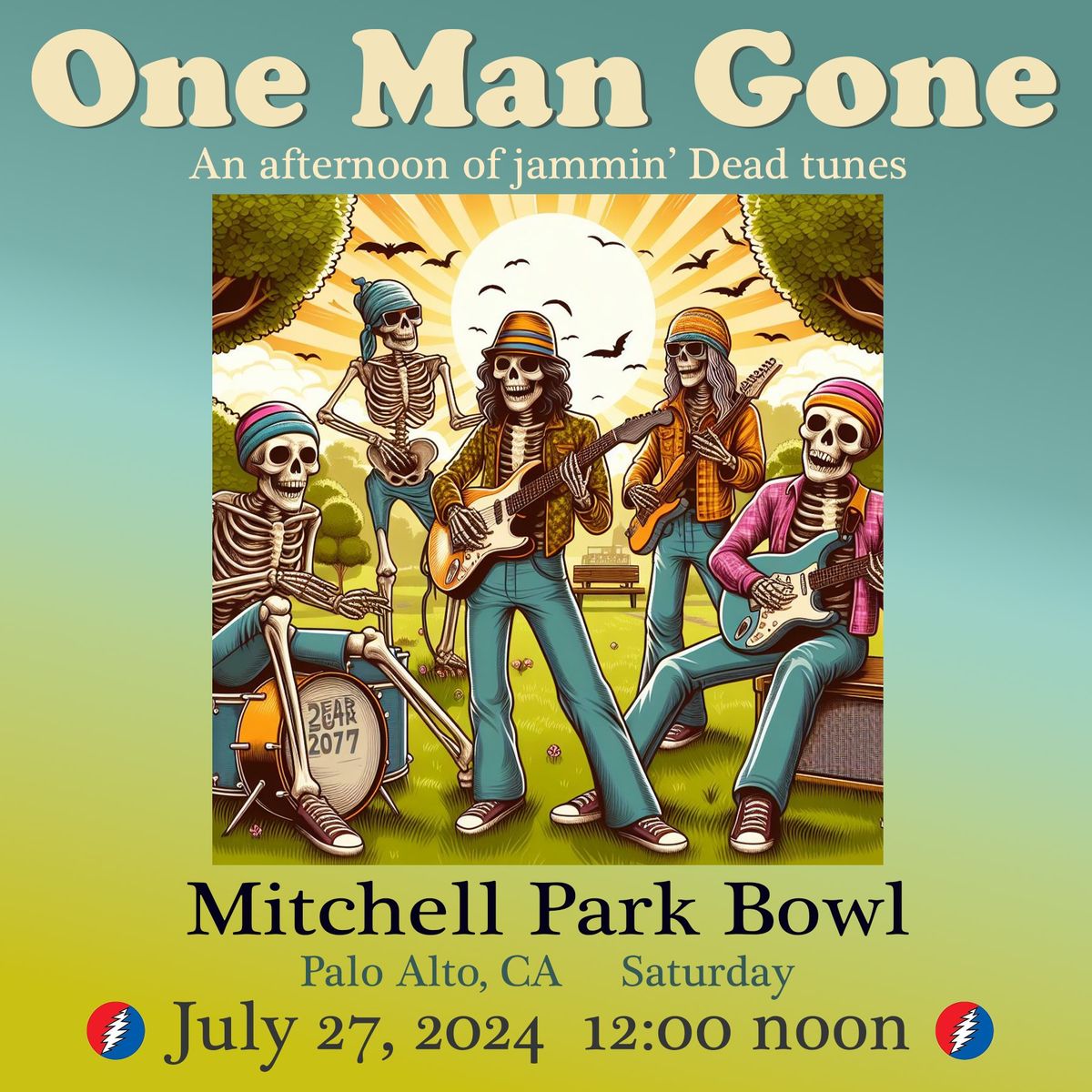 OMG Free Dead Music in the Park - July 27