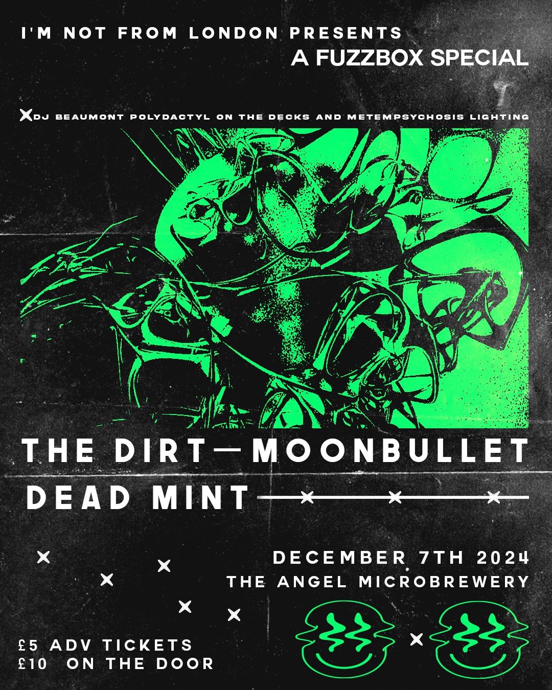 THE DIRT \/\/ MOONBULLET \/\/ DEAD MINT : Sat 7th Dec @ THE ANGEL