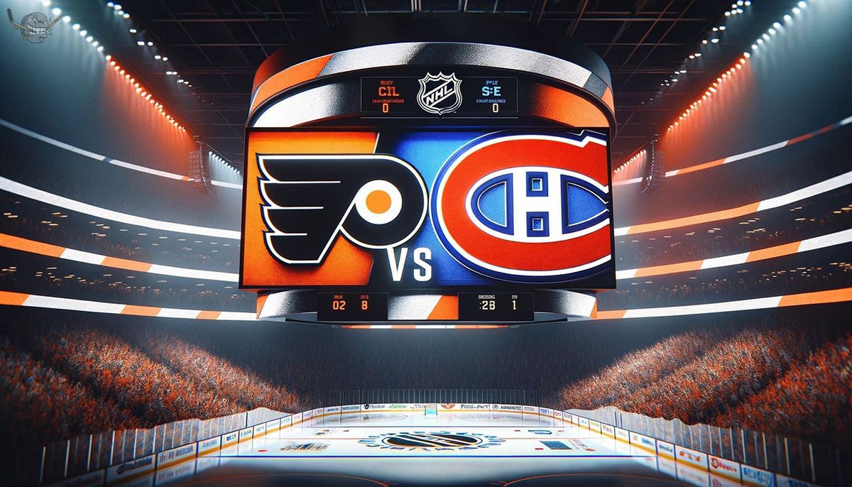 Montreal Canadiens at Philadelphia Flyers at Xfinity Mobile Arena