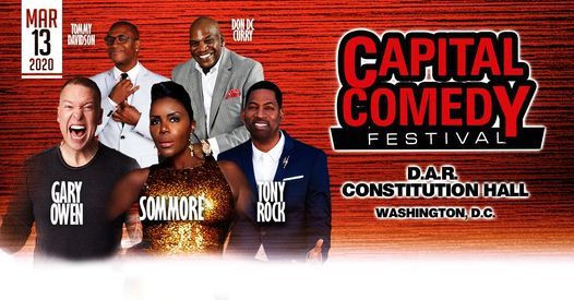 Capital Comedy Festival Dar Constitution Hall Washington 12 March 2022 Dc Comedy Festival 2022
