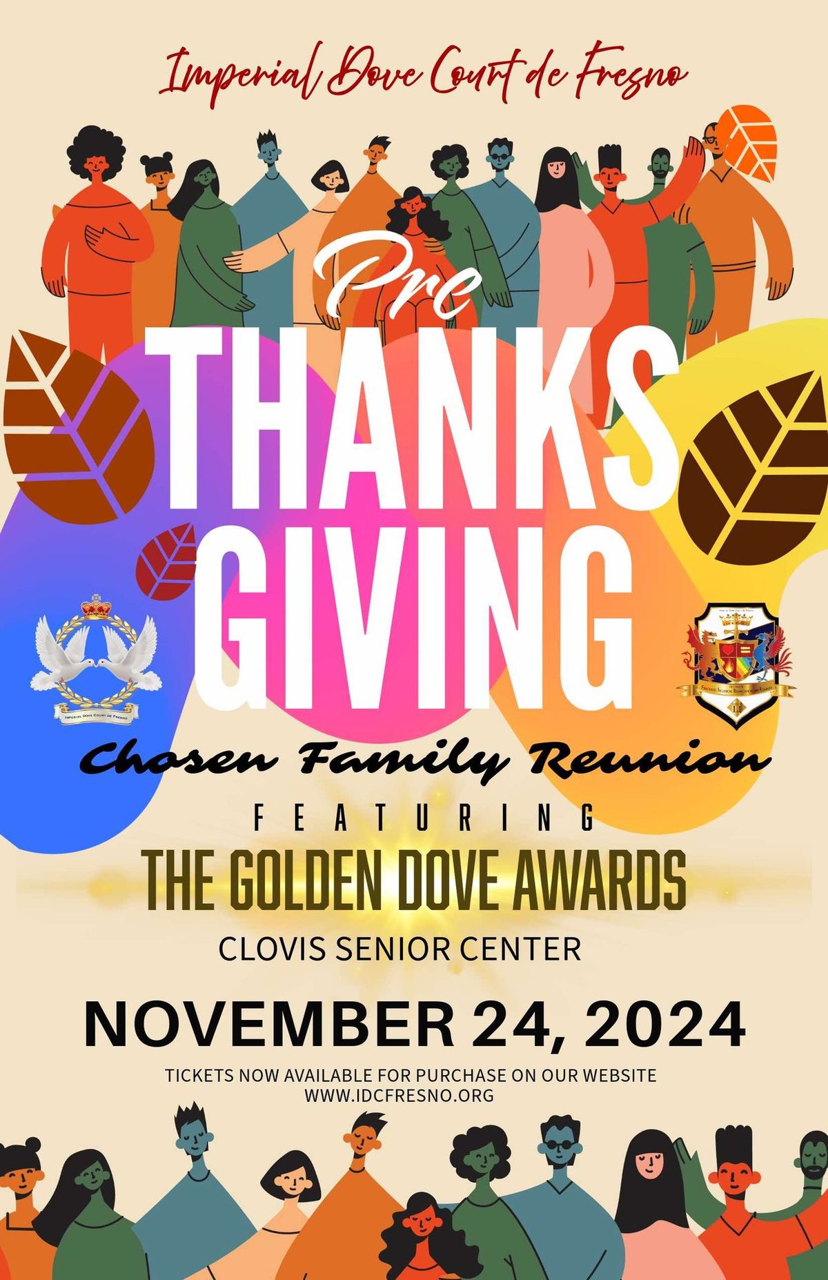 Pre-Thanksgiving: A Chosen Family Reunion featuring the Golden Dove Awards