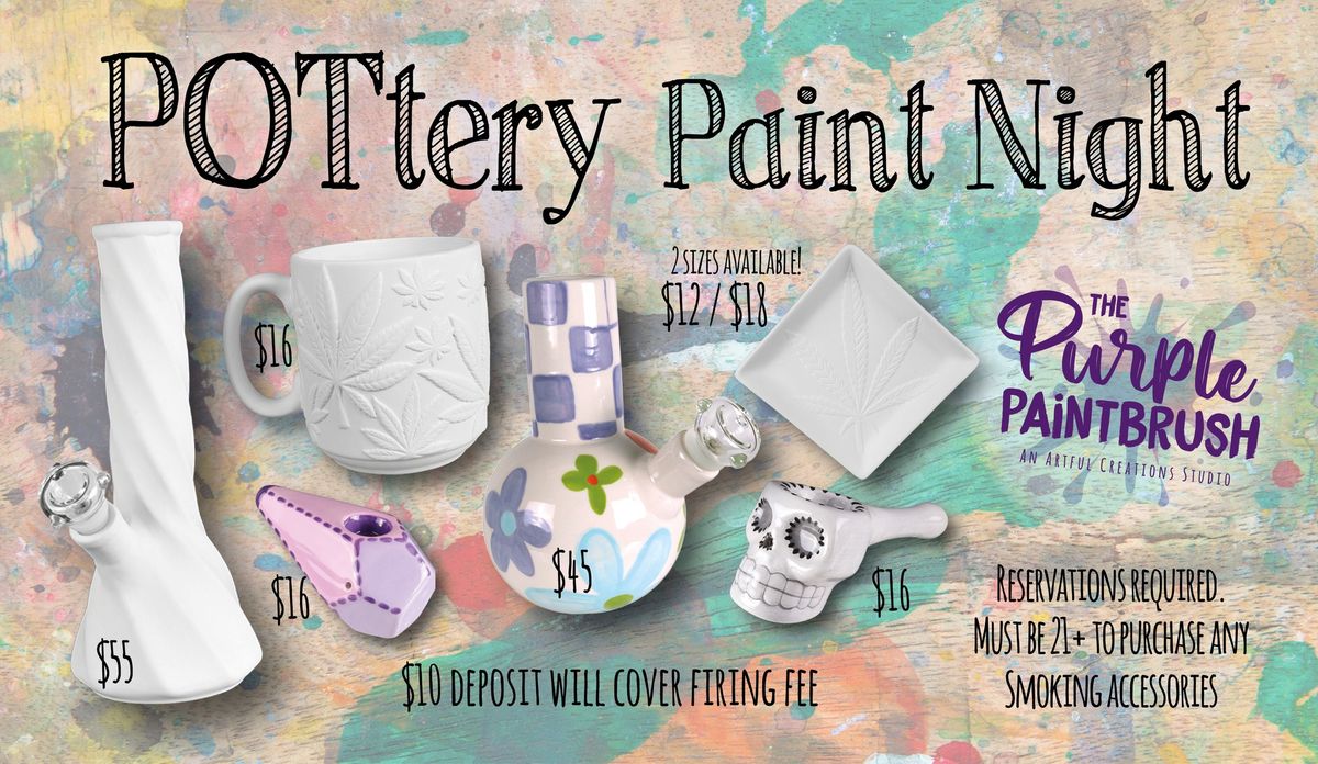 POTtery Paint Night \ud83d\udc9a