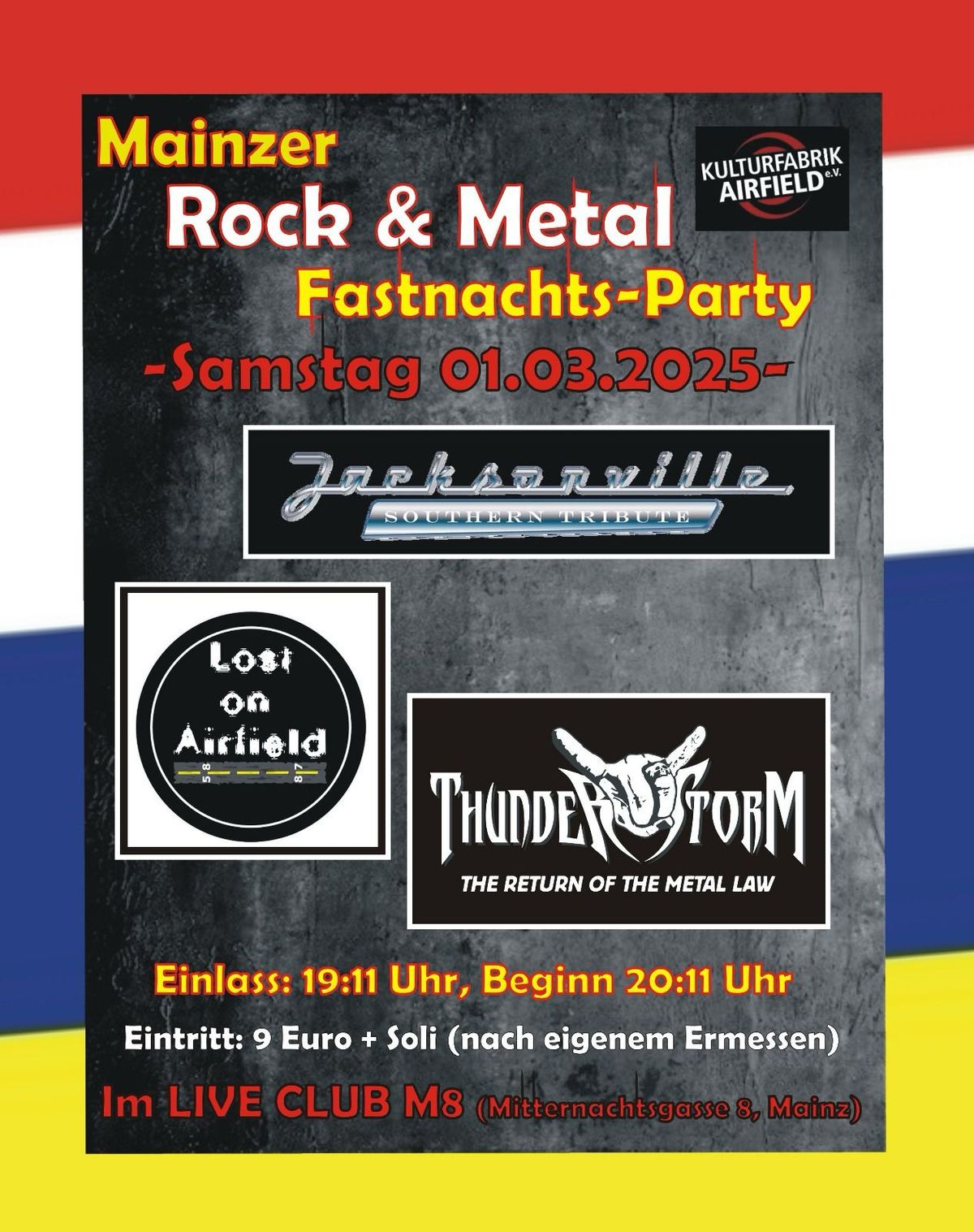 Elfte Metalfastnacht im m8