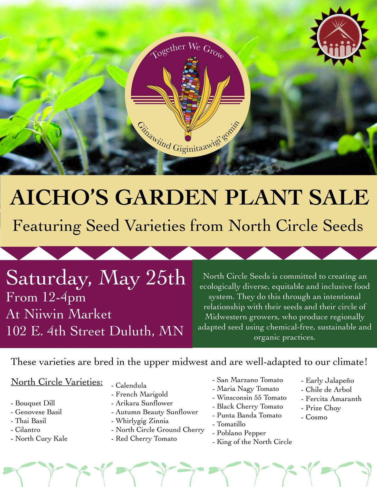 AICHO's Garden Plant Sale