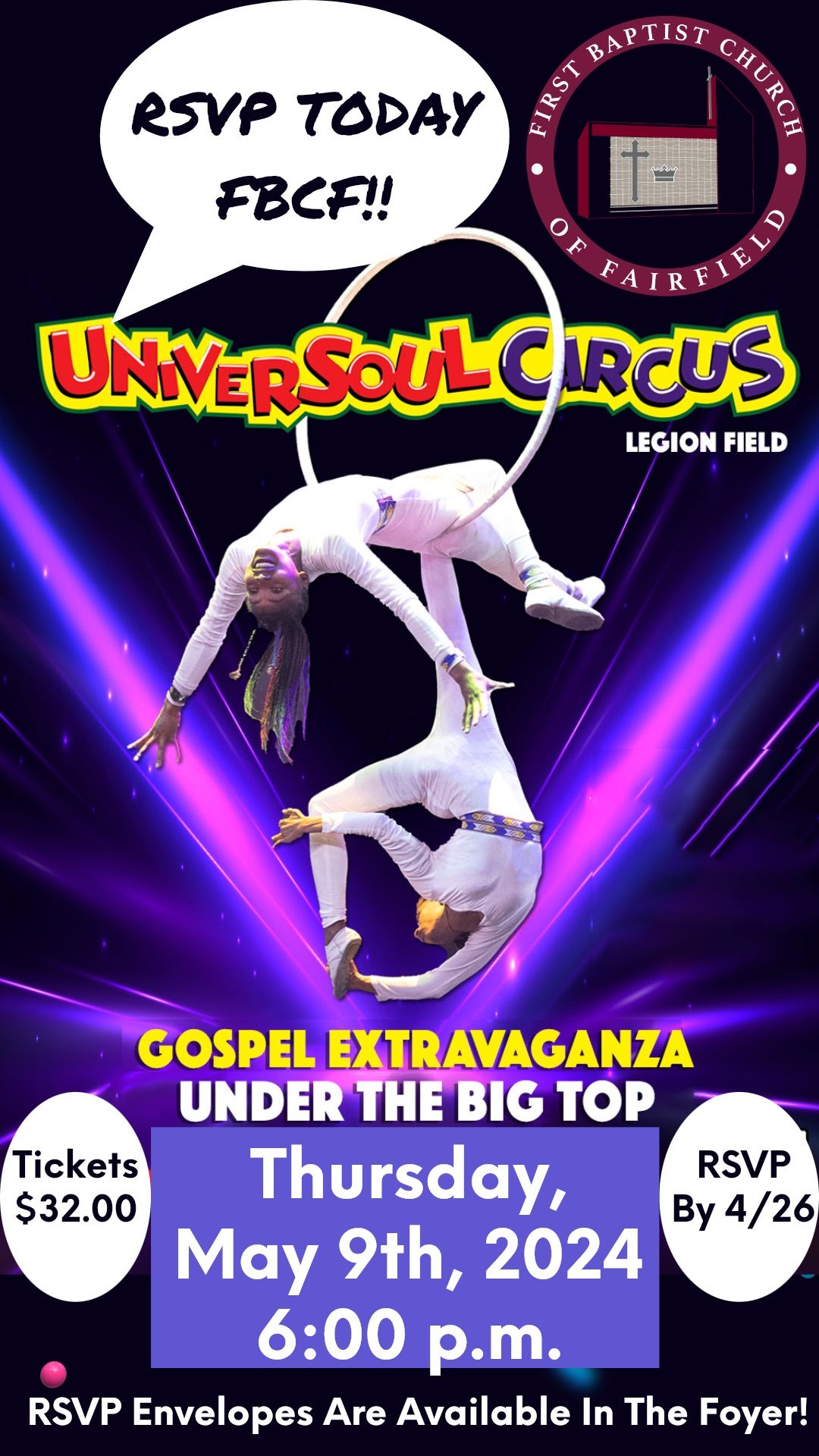 UniverSoul Circus \u201c Gospel Extravaganza\u201d