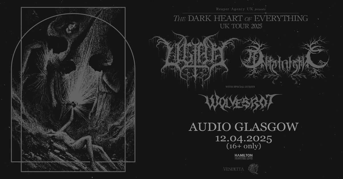 ULTHA & Ante-Inferno + Tyrannus + Wolvesrot - 12th April 2025 - Audio, Glasgow 