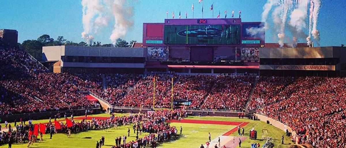 Florida State Seminoles at Stanford Cardinal Football at Stanford Stadium