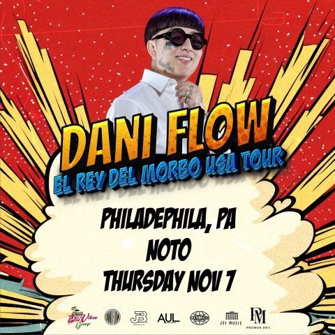 DANI FLOW EL REY DEL MORBO USA TOUR