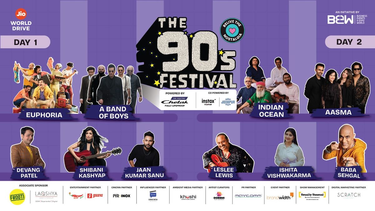 The 90s Festival - Relive the Nostalgia