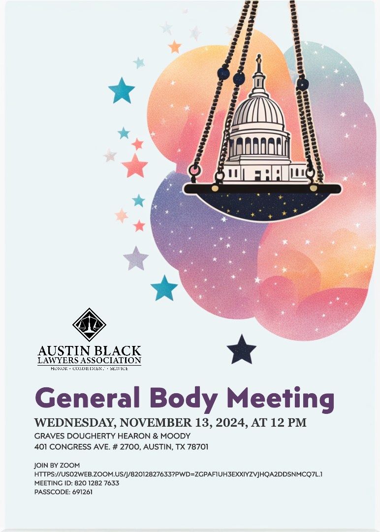 ABLA November General Body Meeting