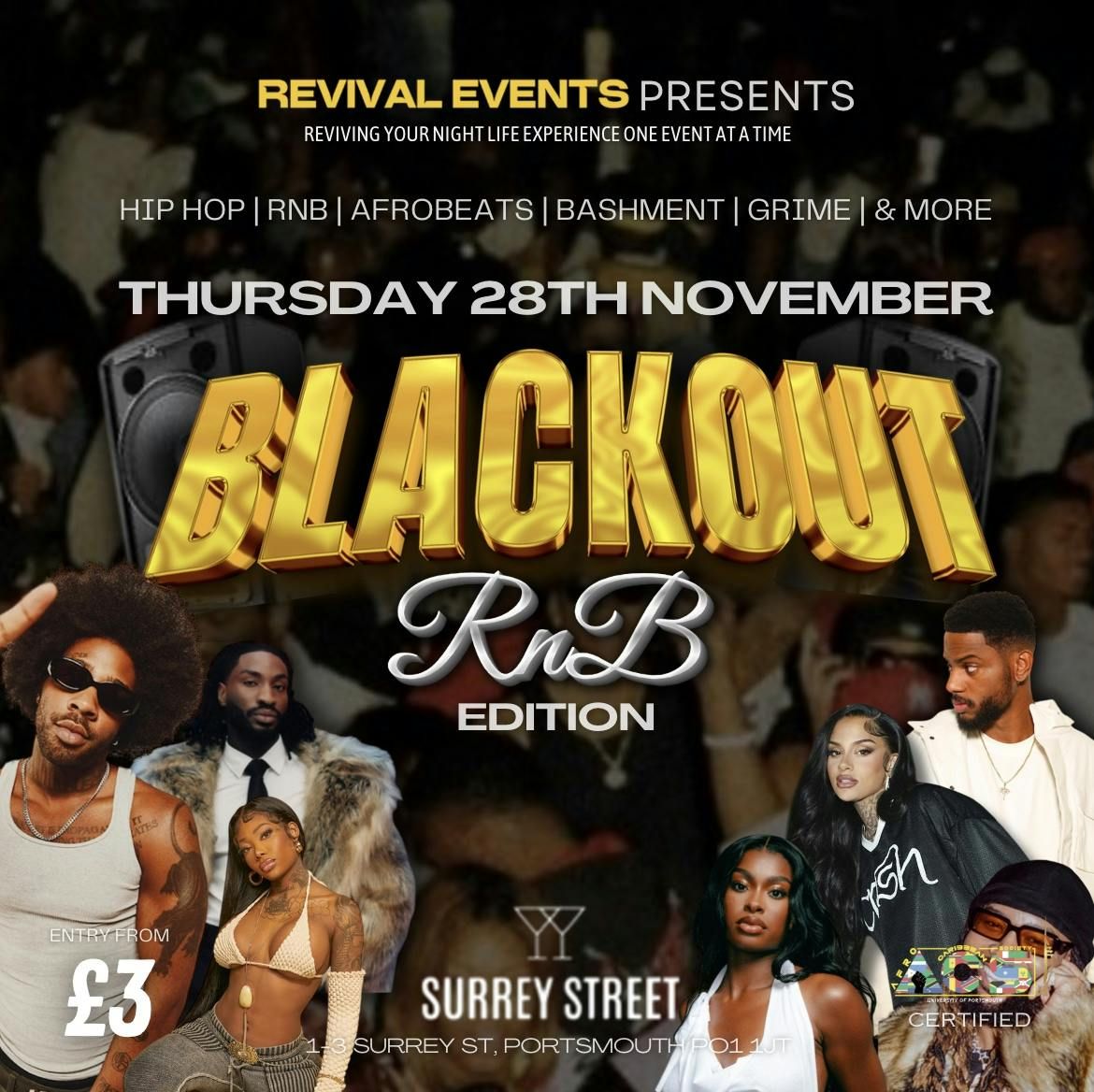 BLACKOUT RnB Edition | PORTSMOUTH'S BIGGEST URBAN EVENT