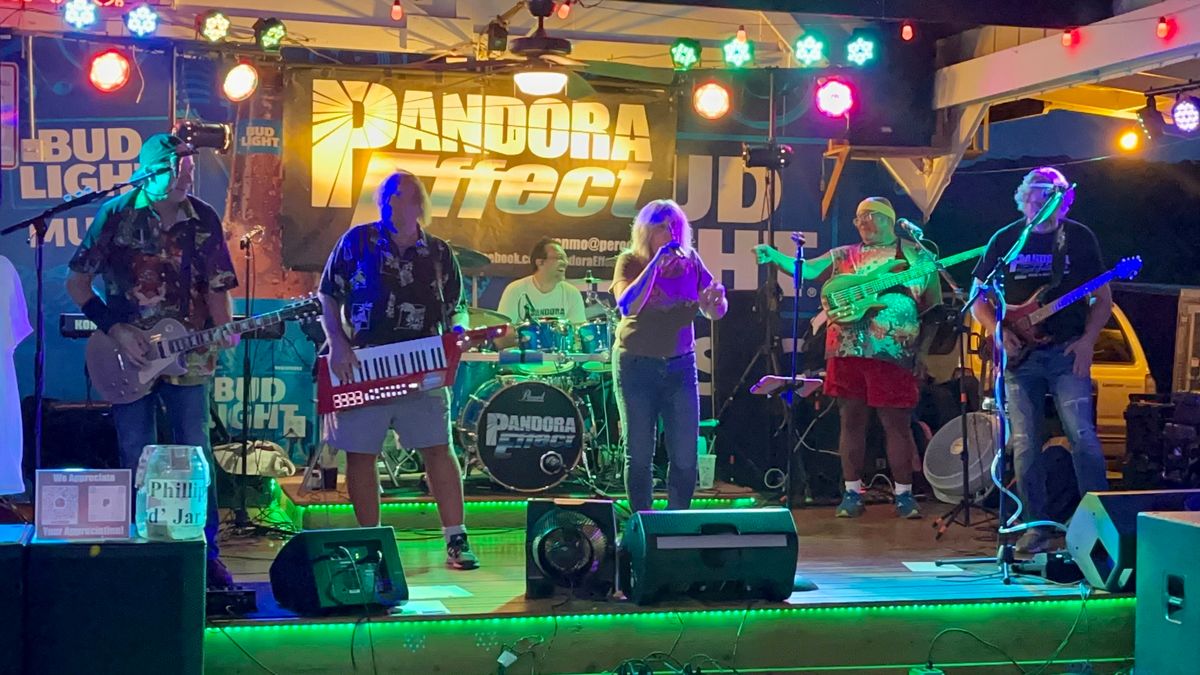 Pandora Effect ROCKS the Harrison VFW Cabana on the Whitewater!