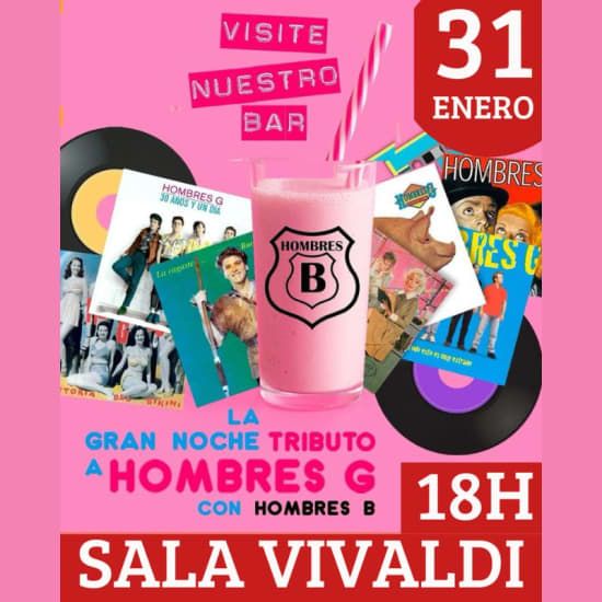 Tributo a Hombres G - VISITE NUESTRO BAR
