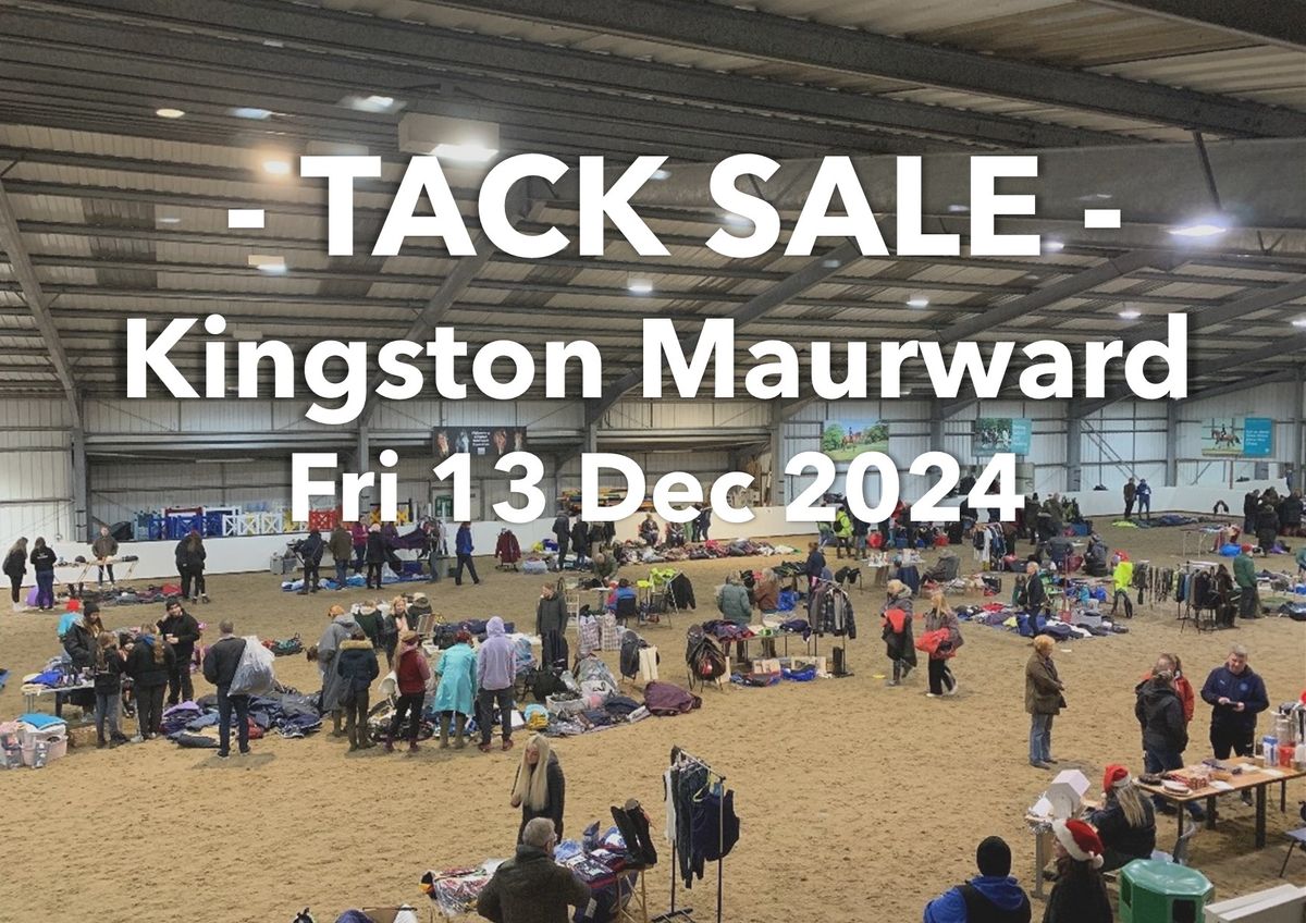 Tack Sale - Kingston Maurward indoor arena 