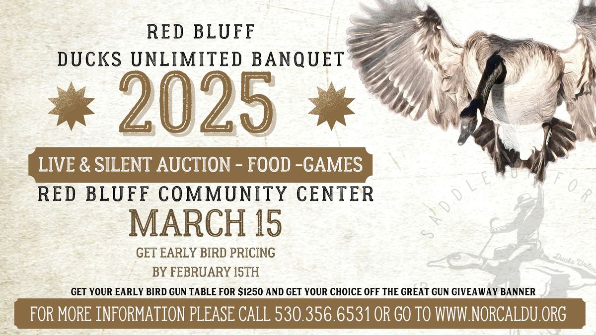 Red Bluff Ducks Unlimited Dinner