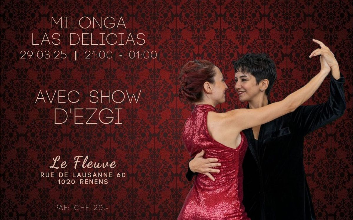 Milonga Las Delicias avec Ezgi 