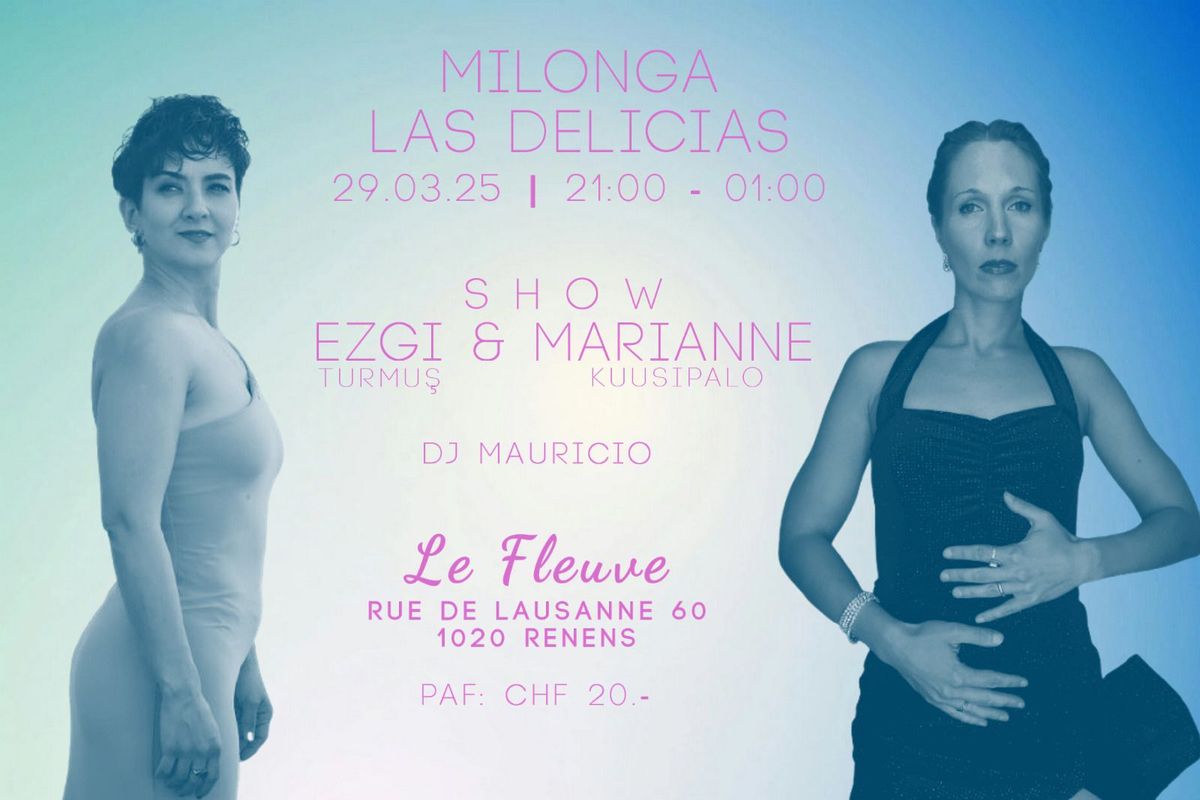 Milonga Las Delicias avec Ezgi & Marianne