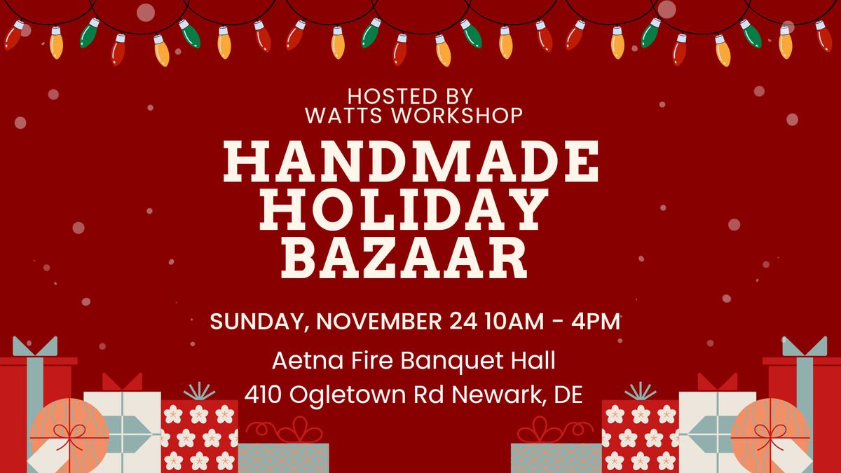 Handmade Holiday Bazaar at Aetna 11\/24