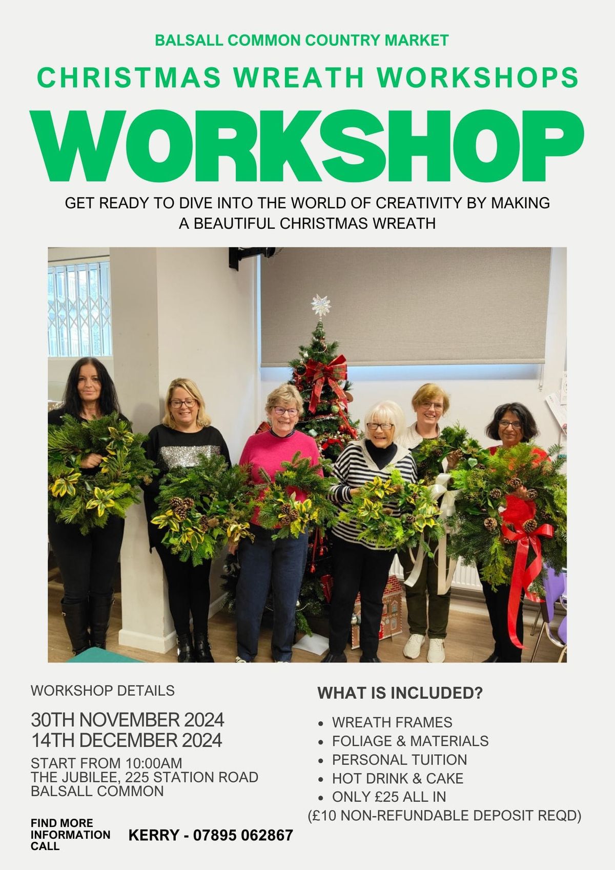 Christmas Wreath Workshop