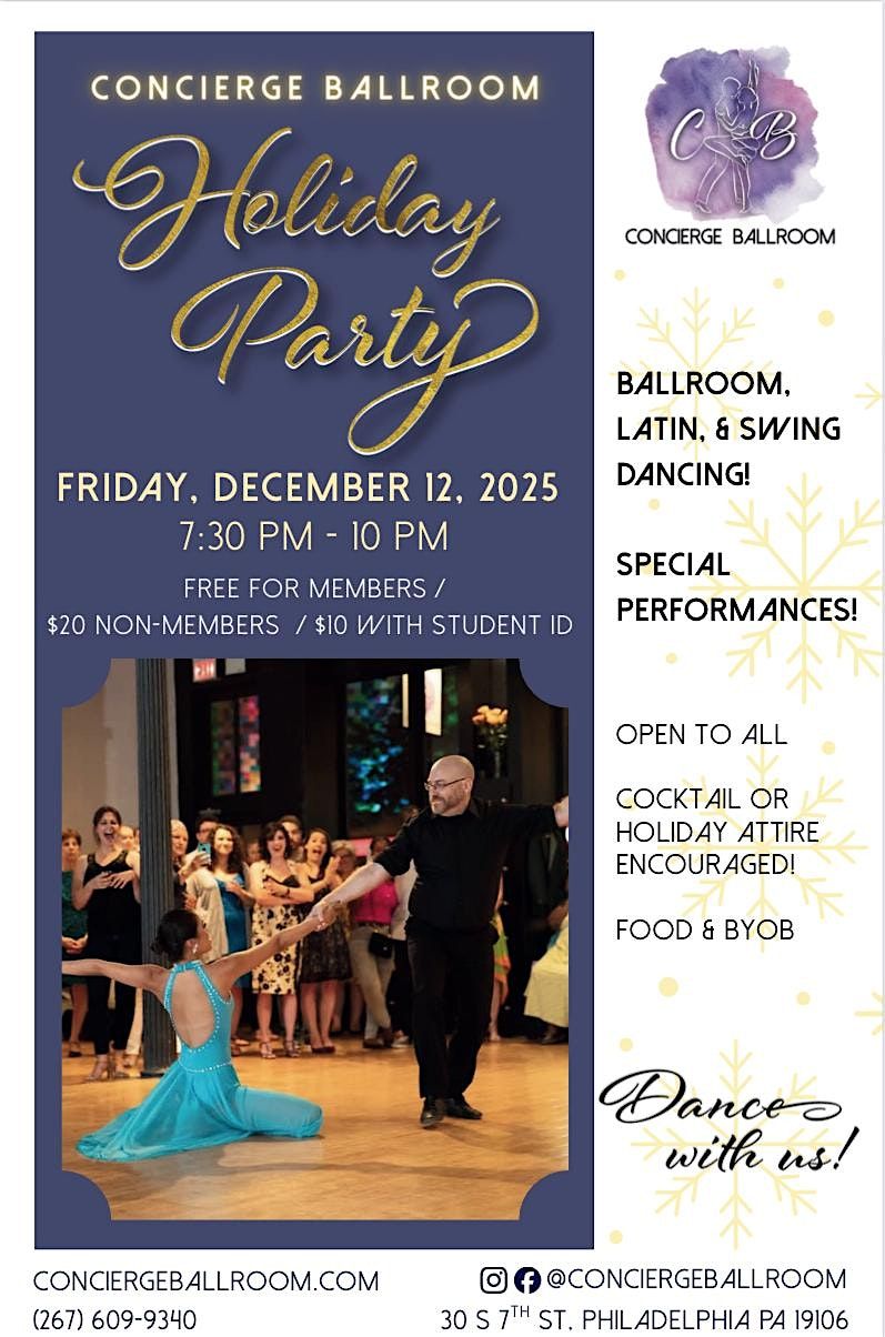 Concierge Ballroom\u2019s Holiday Party