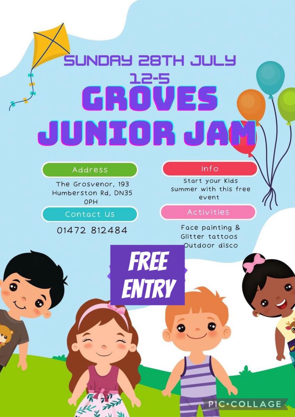 Groves Junior Jam