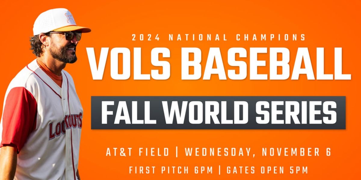 Tennessee Vols Baseball Fall World Series