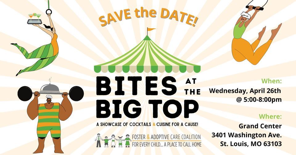 Bites at The Big Top: A showcase of cocktails & cuisine for a cause!