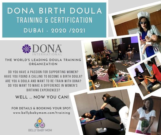 DONA Doula Certification Training - Dubai January 2021