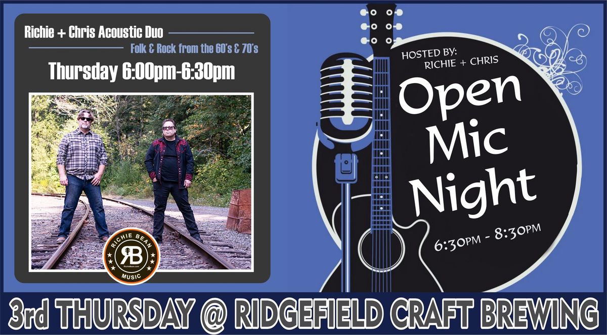 11-21-24 RICHIE+CHRIS \/ OPEN MIC THIRD THURSDAY @ RCB