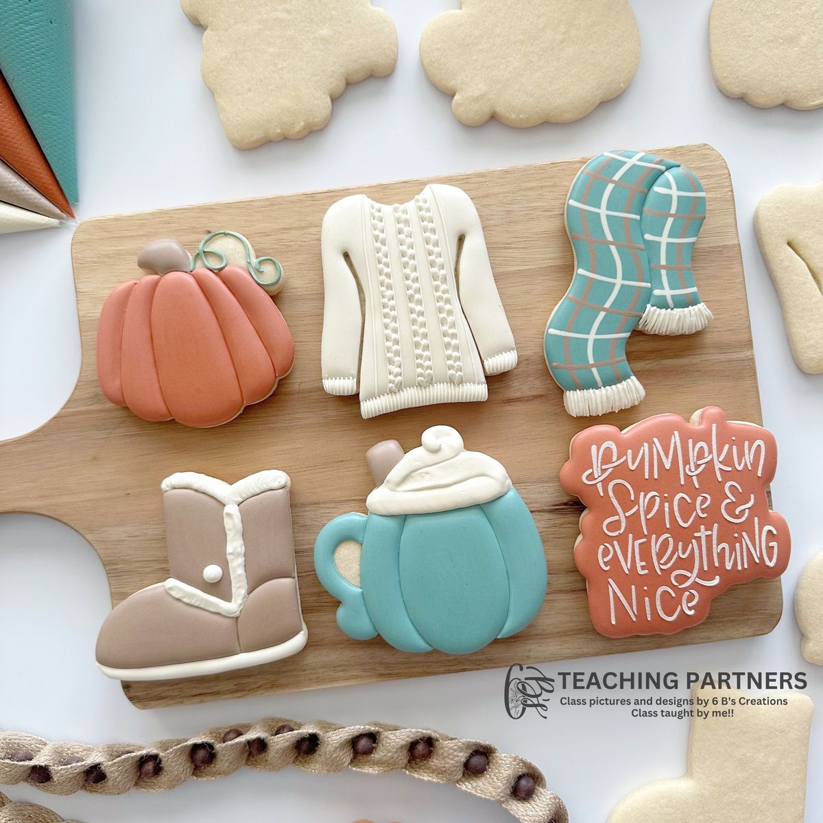 Pumpkin Spice and Everything Nice Cookie Decorating Class