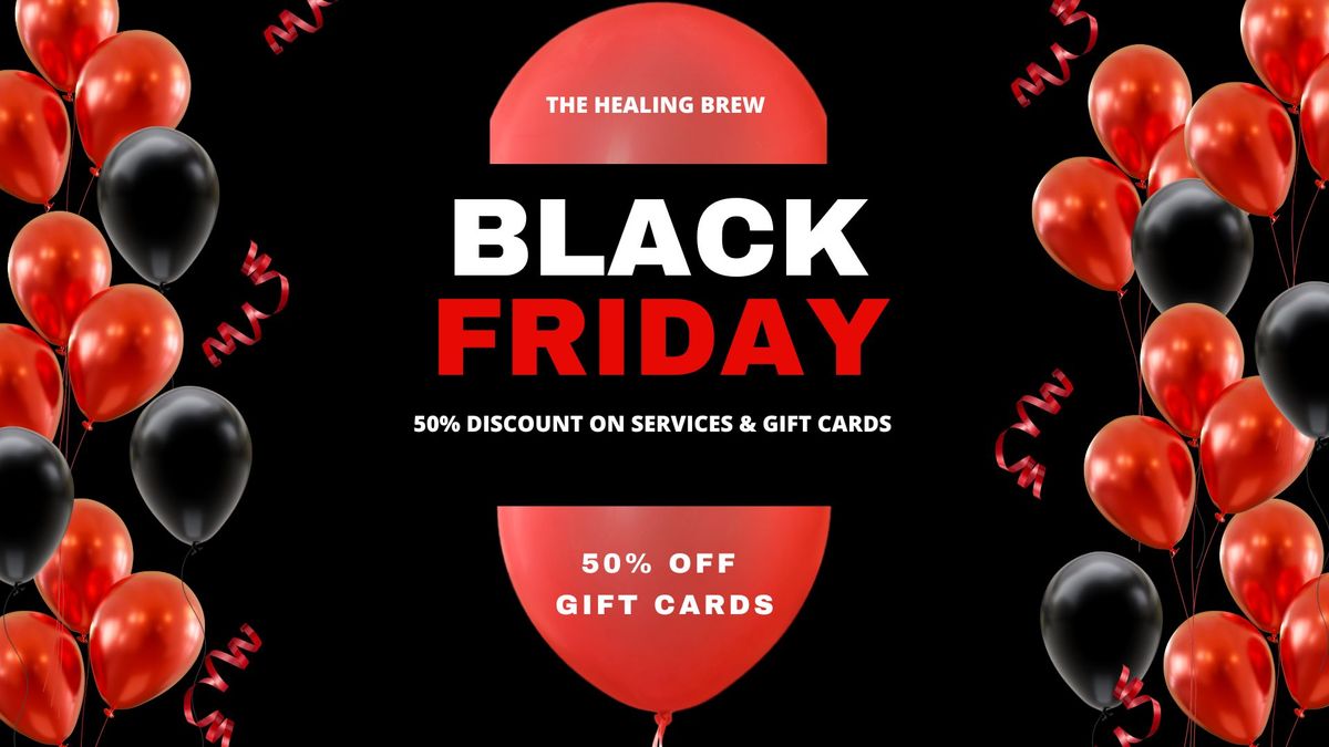 6th Annual Black Friday 50% off Event 