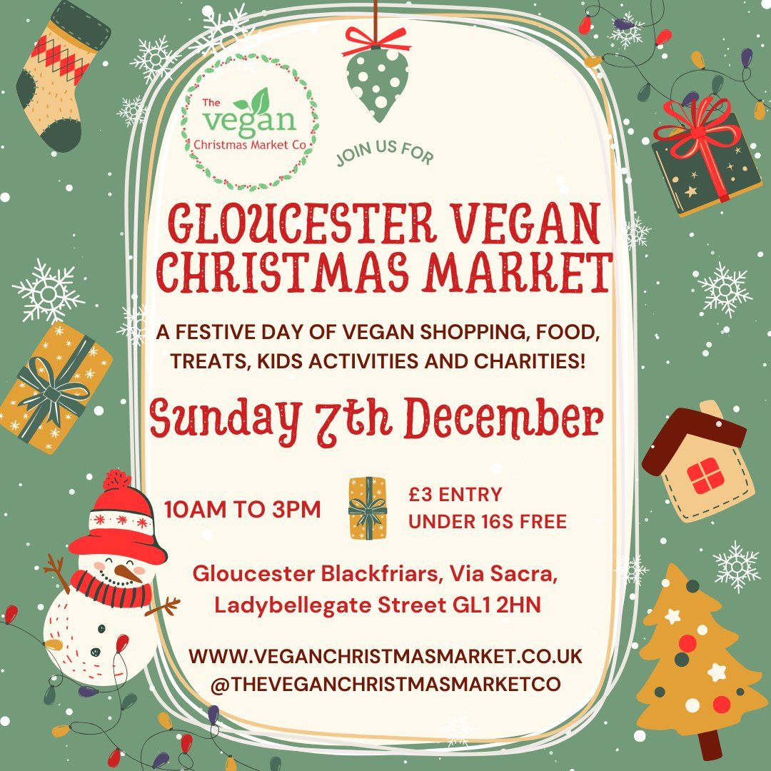 Gloucester Vegan Christmas Market 2025