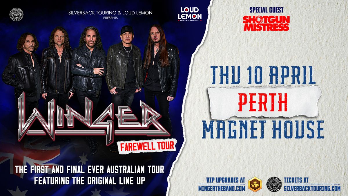 Winger Farewell Tour - Perth