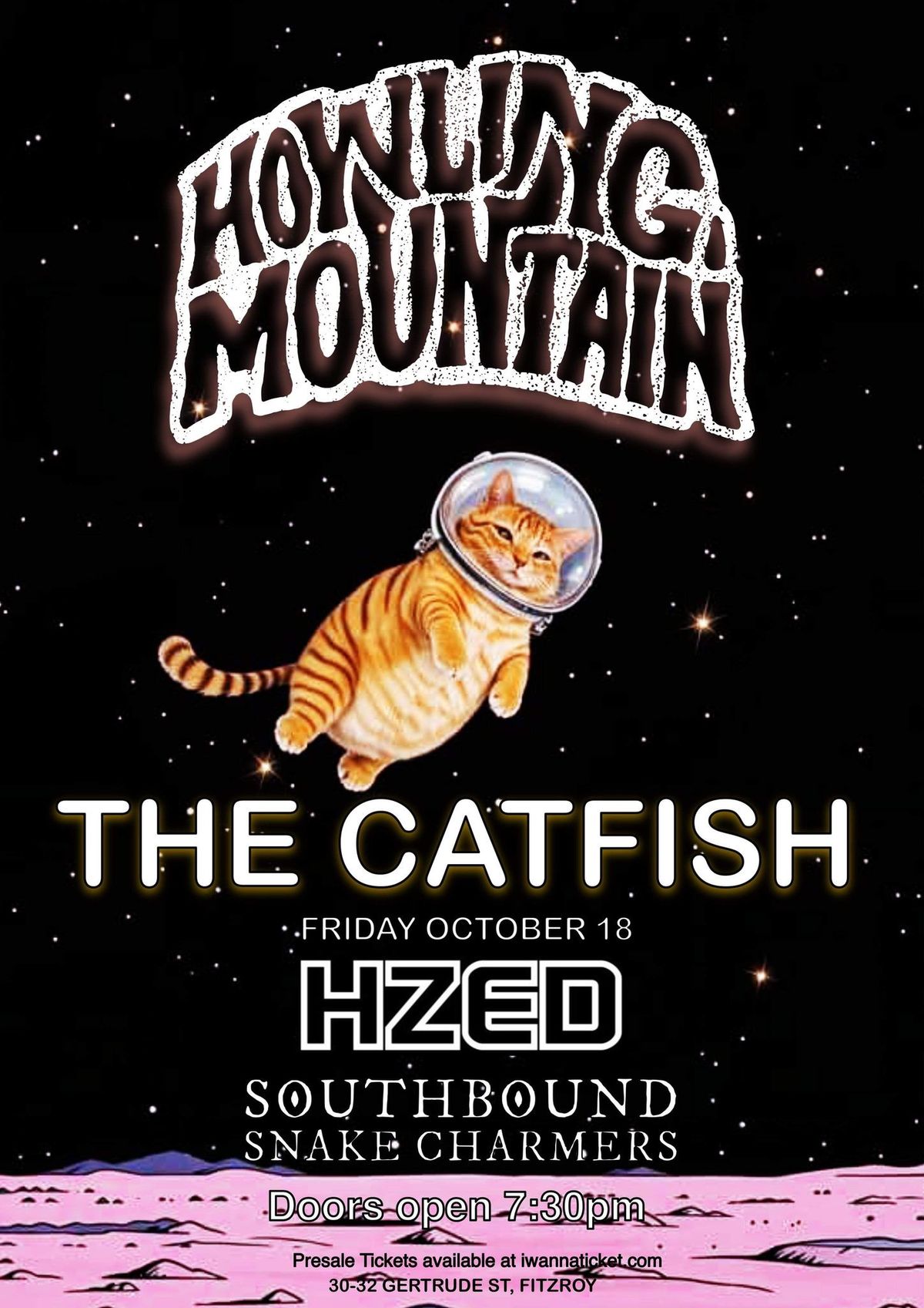 HOWLING MOUNTAIN LIVE AT THE CATFISH 