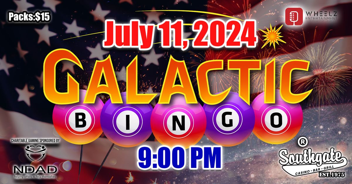 July Galactic Bingo @ Southgate