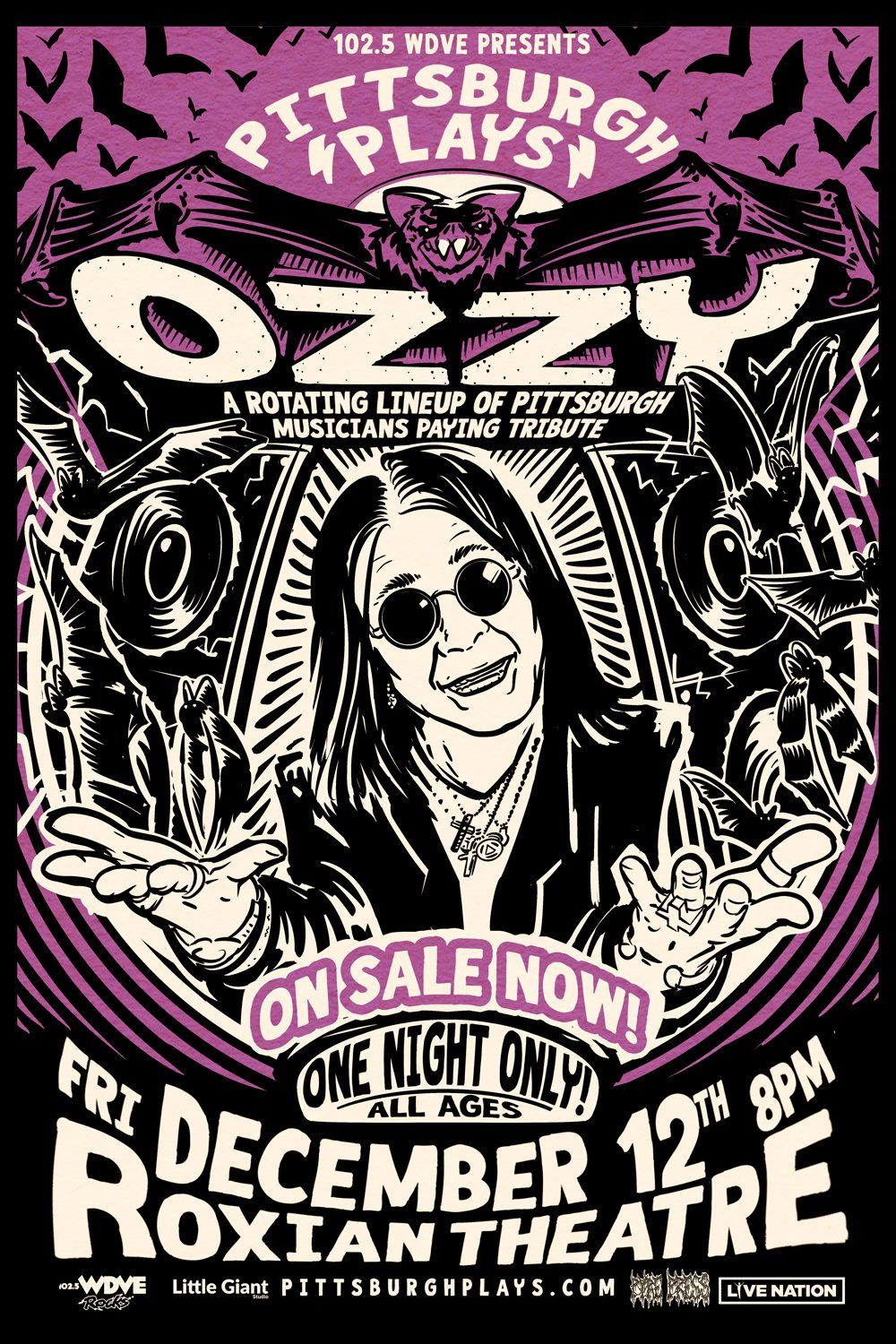 Pittsburgh Plays Ozzy at Roxian Theatre