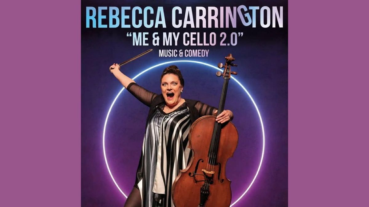 REBECCA CARRINGTON \u2022"me & my cello 2.0" \u2022 live im Apollo! \u2022 Musik und Comedy