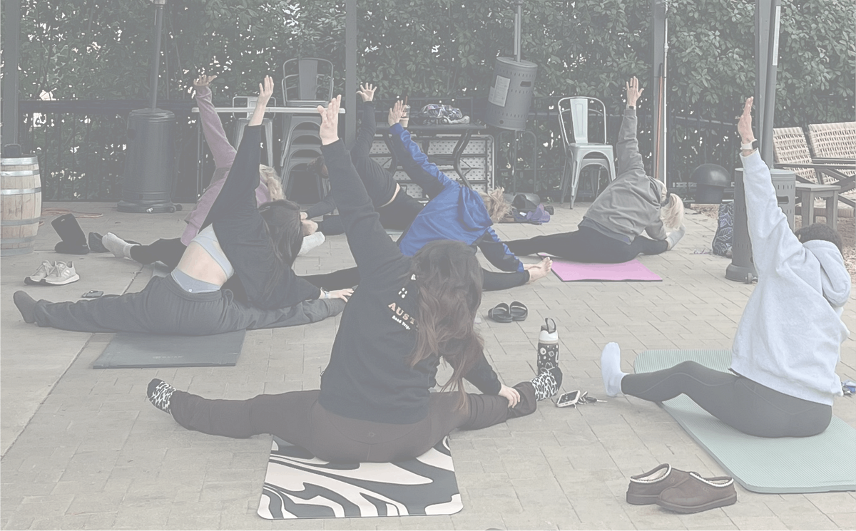 Bottoms Up Yoga in Aubrey!