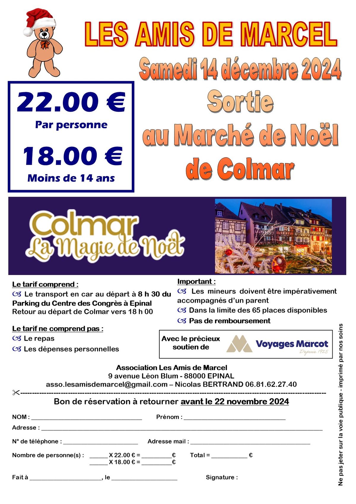 Sortie au March\u00e9 de No\u00ebl de Colmar