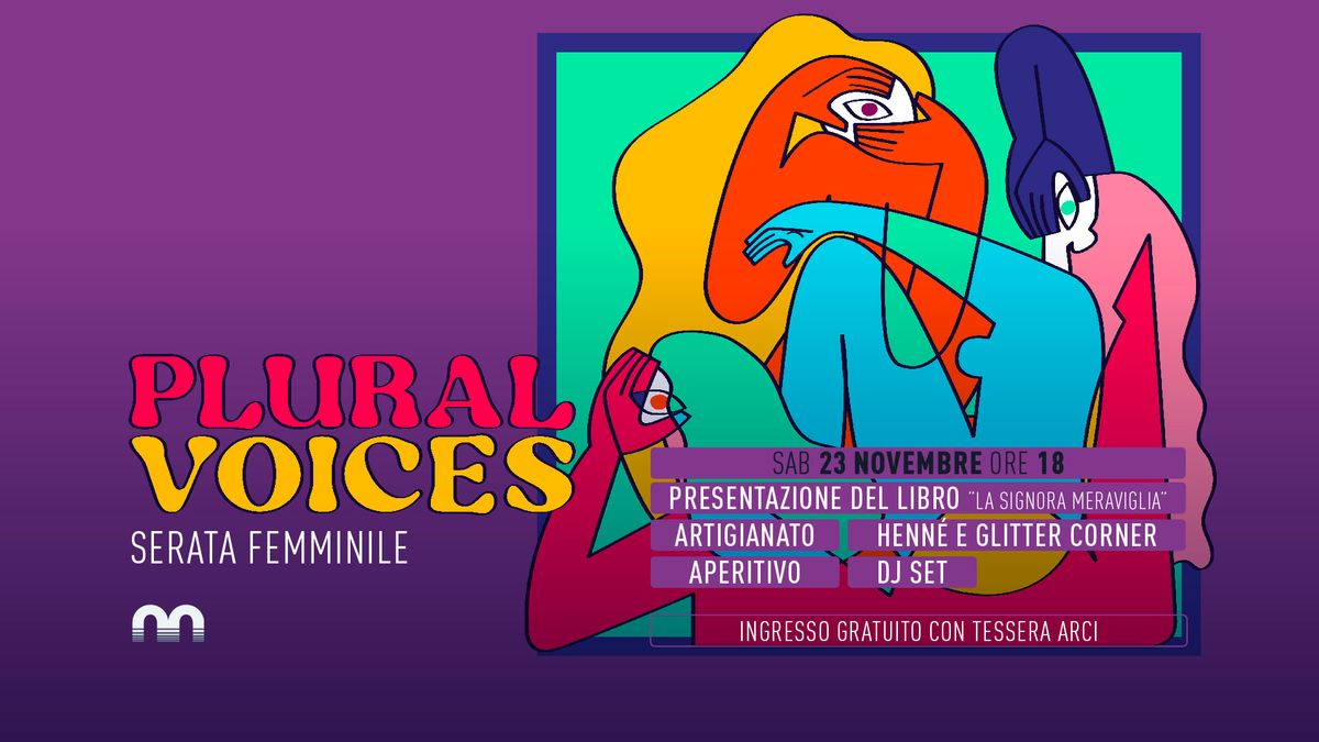 Plural Voices - serata femminile @Magazzino sul Po