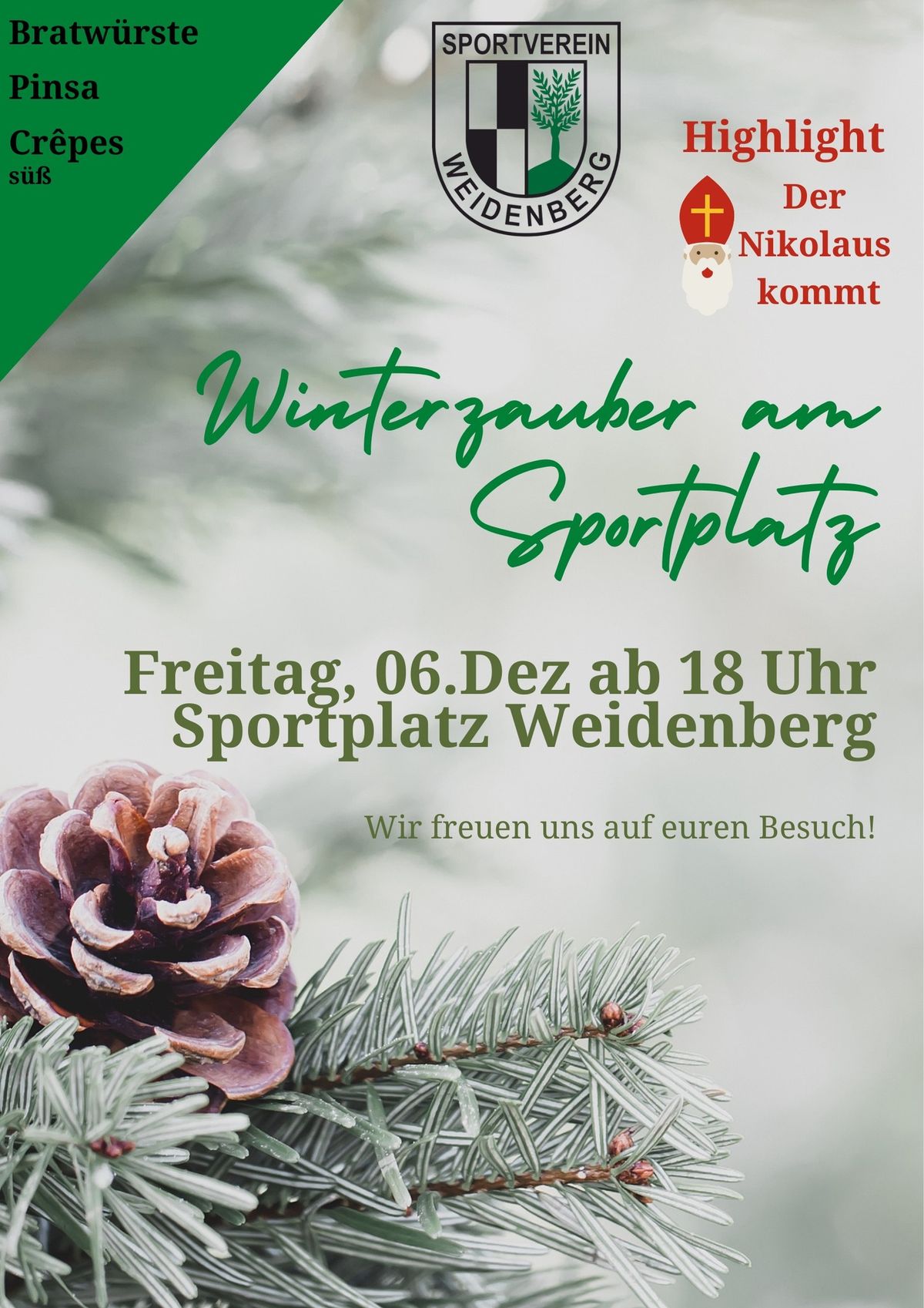 Winterzauber am Sportplatz