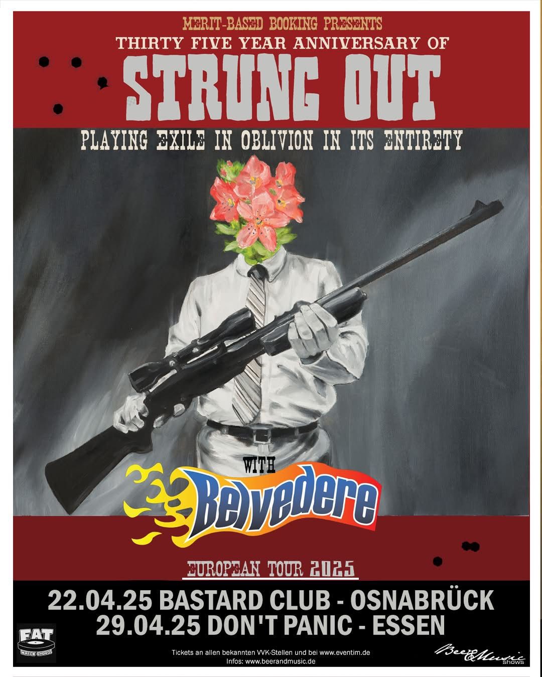 35 Years: STRUNG OUT & G\u00e4ste: Belvedere - Don't Panic Essen