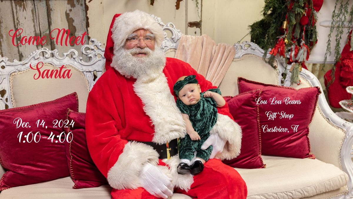 Dec 14 Santa Photos Lou Lou Beans Crestview