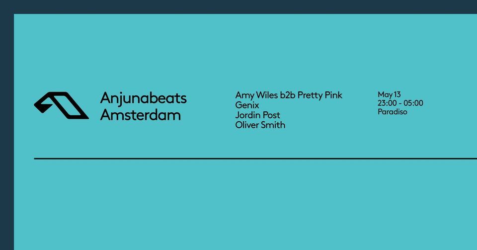 Anjunabeats Amsterdam - Official Above & Beyond Gashouder Afterparty (nieuwe datum \/ new date)