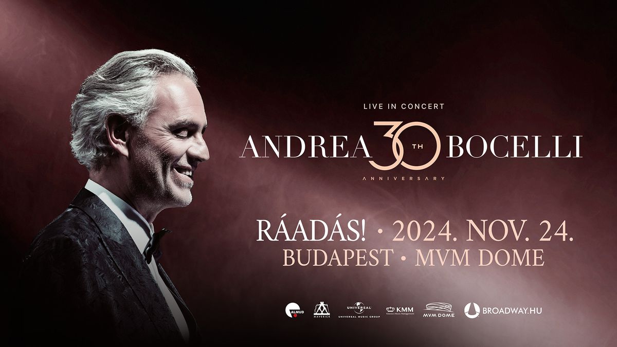 Andrea Bocelli - R\u00e1ad\u00e1s koncert!